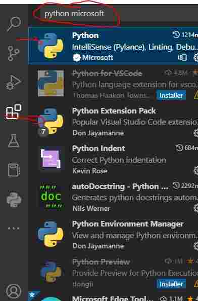 démmarrer python windows powershell